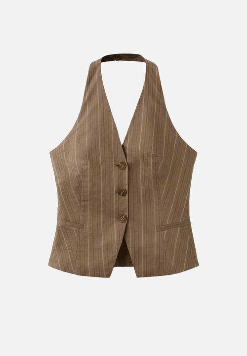 MANGO - Top martin - brown