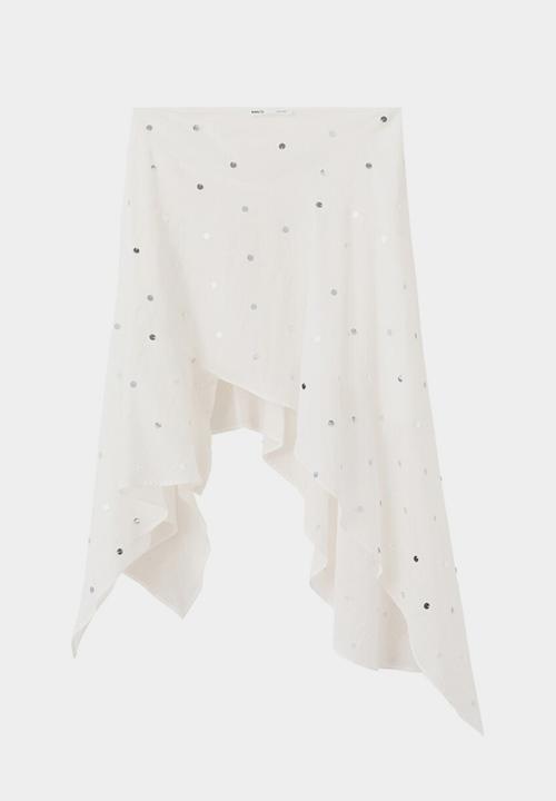 MANGO - Skirt marea- natural