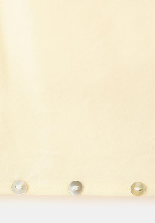 MANGO - Top playa- light/pastel yellow
