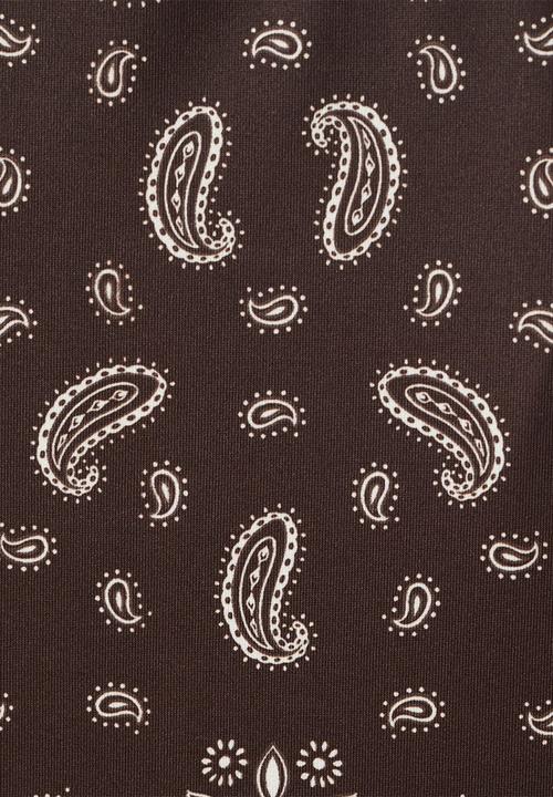 MANGO - Swimsuit bandano- brown
