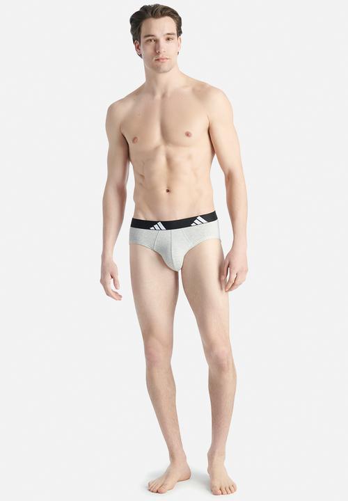 adidas Performance - Active Flex Cotton - 3PK Brief - WGB
