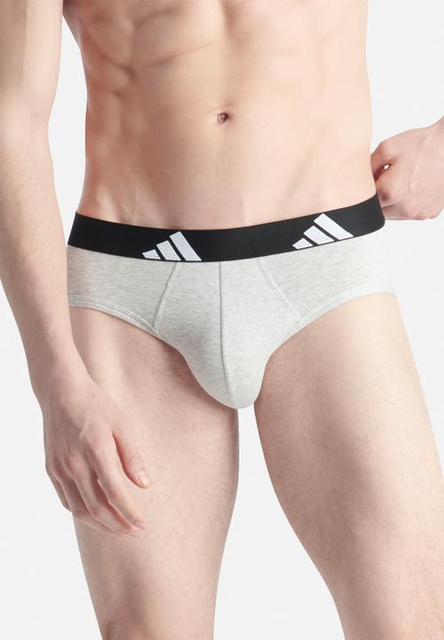 adidas Performance - Active Flex Cotton - 3PK Brief - WGB