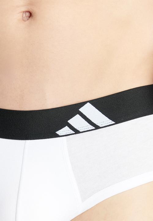 adidas Performance - Active Flex Cotton - 3PK Brief - WGB