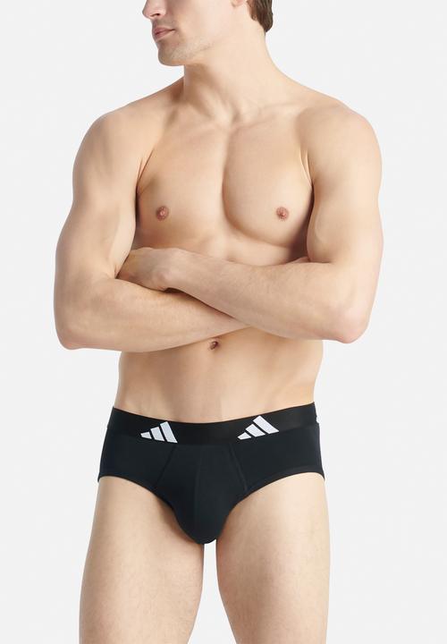 adidas Performance - Active Flex Cotton - 3PK Brief - BBB