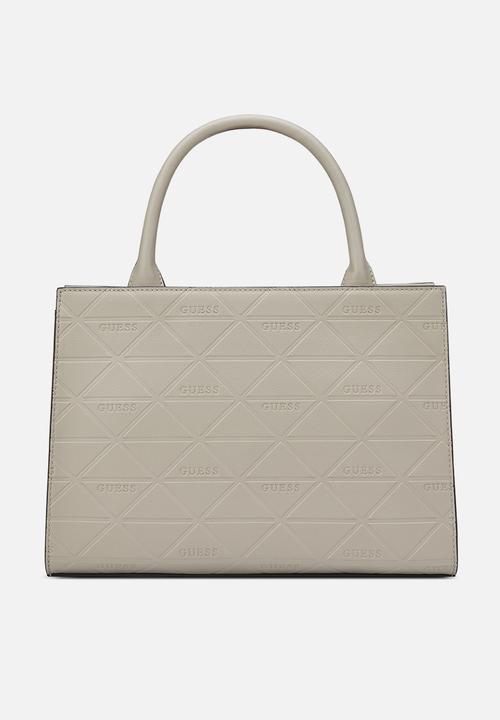 GUESS - Celestia Satchel Bag- Taupe