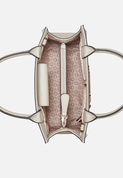GUESS - Celestia Satchel Bag- Taupe