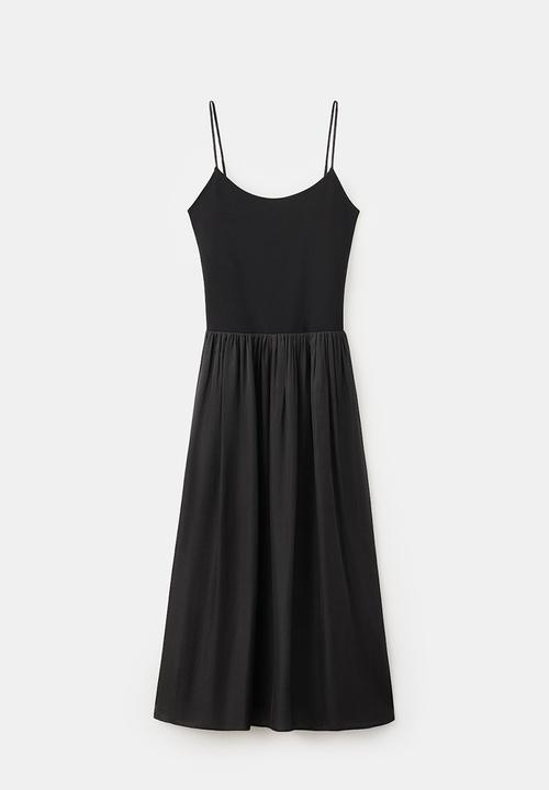 MANGO - Dress parroti - black