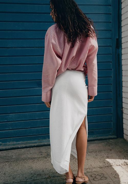 MANGO - Skirt artie - natural