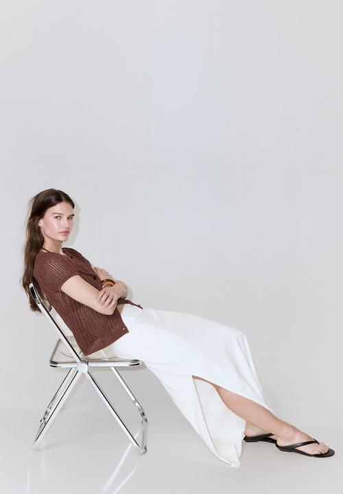 MANGO - Skirt artie - natural