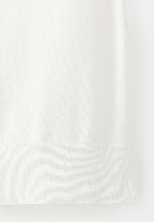 MANGO - Plus sweater escudell - white