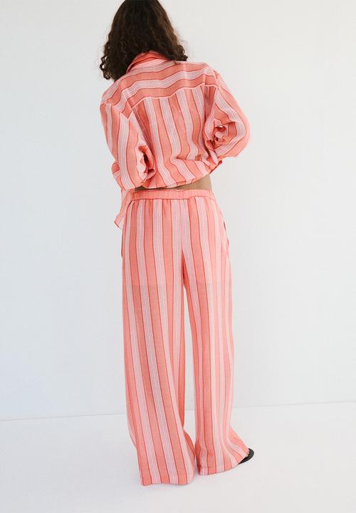 MANGO - Trousers clay - orange
