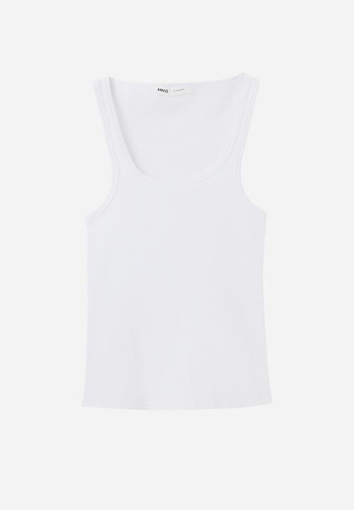 MANGO - Top chloe - white