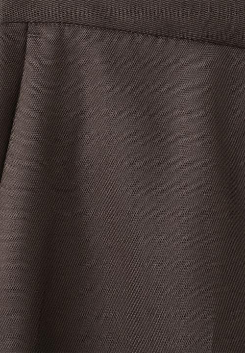 MANGO - Trousers fluid - dark brown