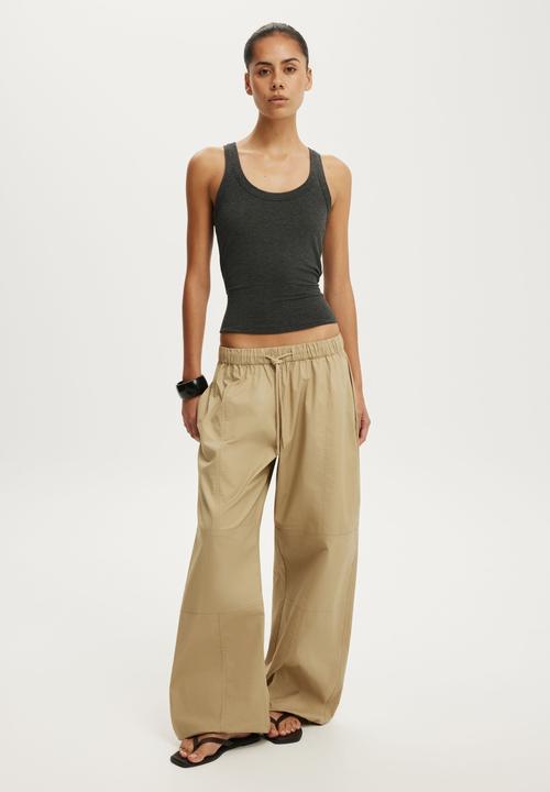 Cotton On - Jackson Pull On Utility Pant - Sand Camo