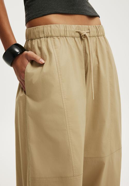 Cotton On - Jackson Pull On Utility Pant - Sand Camo