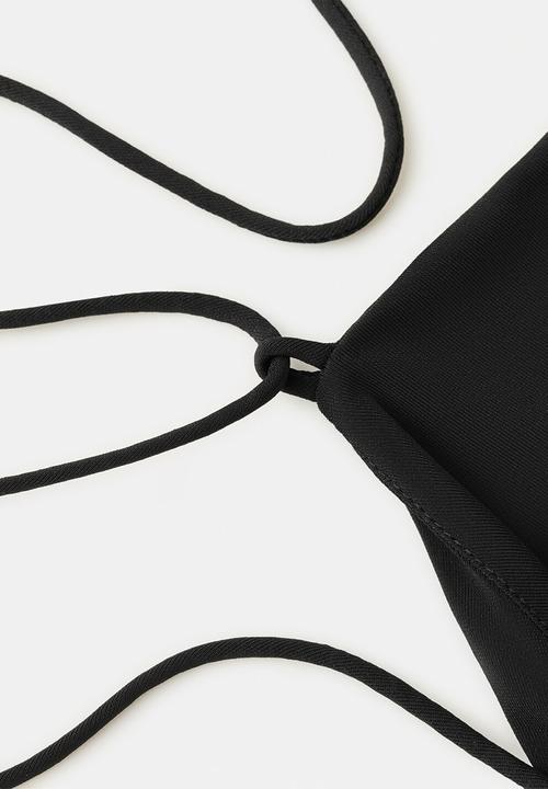 MANGO - Dress rasa - black