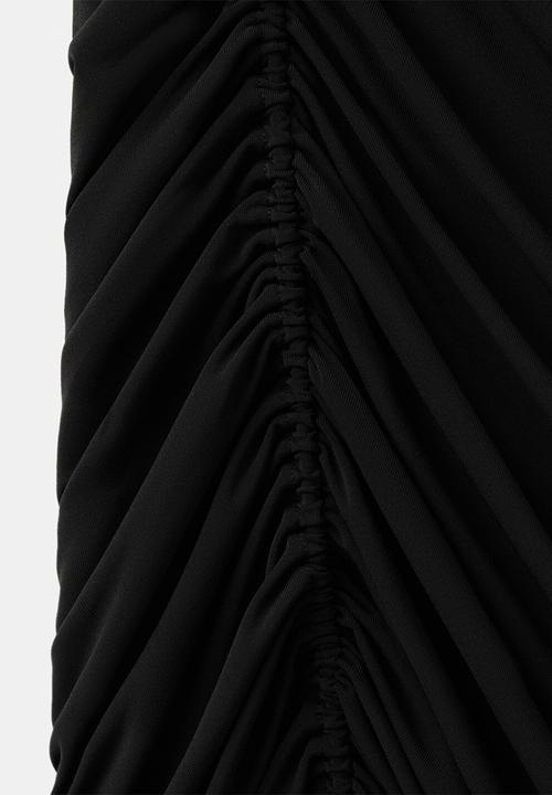 MANGO - Dress rasa - black