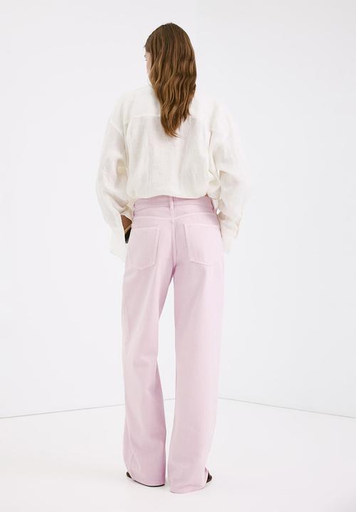 MANGO - Jeans newyork - pink