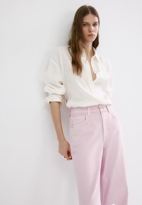 MANGO - Jeans newyork - pink
