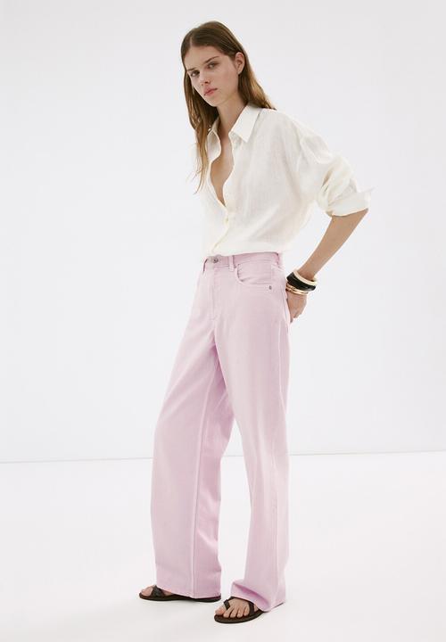 MANGO - Jeans newyork - pink