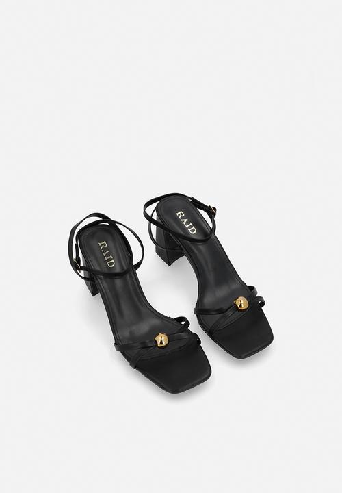 Raid London - Devena heel - black pu