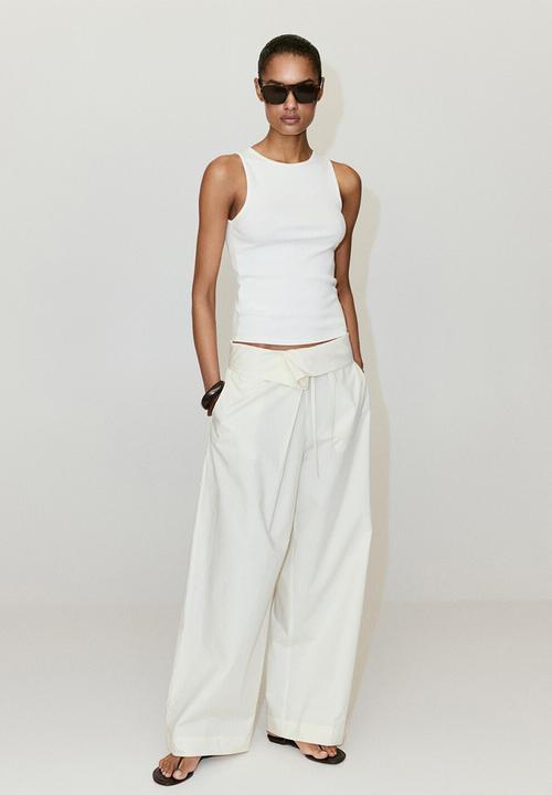 MANGO - Top boni - white