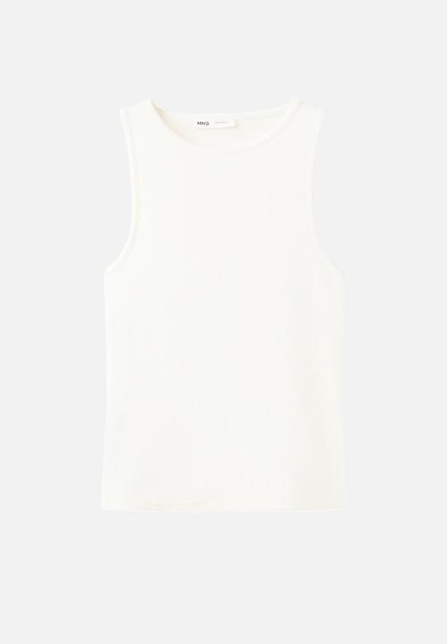 MANGO - Top boni - white