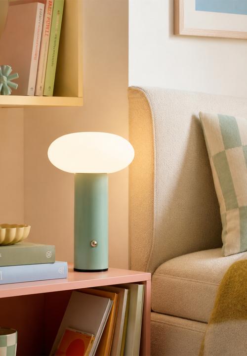 Arc + hue - Oliver Rechargeable LED Lamp - Mint
