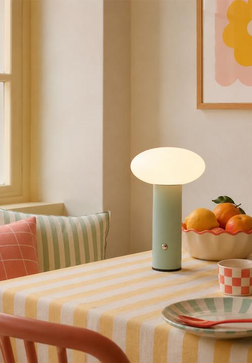 Arc + hue - Oliver Rechargeable LED Lamp - Mint