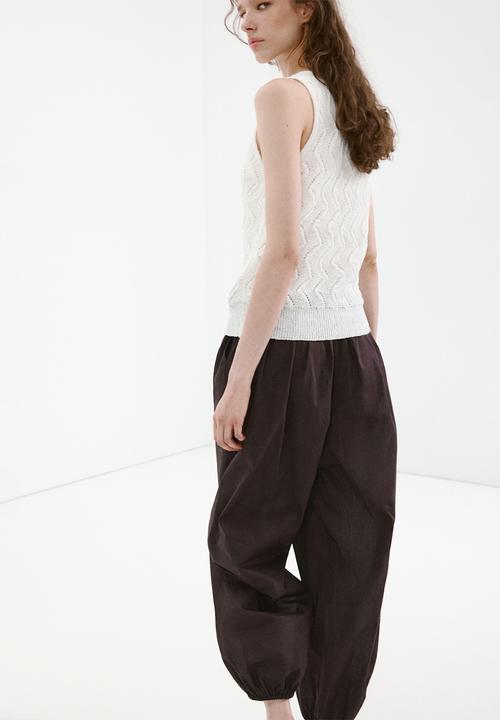 MANGO - Vest sitona - natural