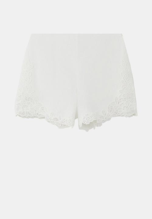 MANGO - Shorts mila - natural