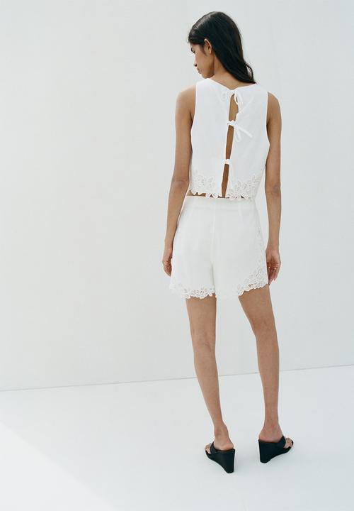 MANGO - Shorts mila - natural
