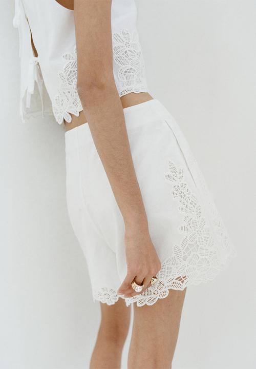 MANGO - Shorts mila - natural