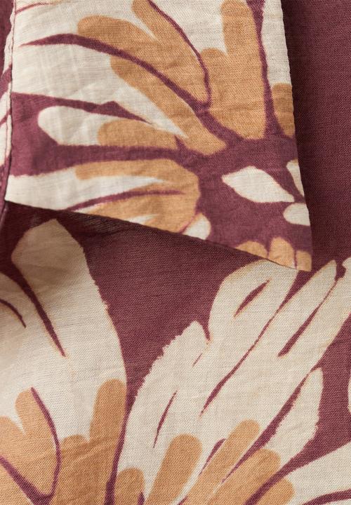 MANGO - Shirt sake - dark red
