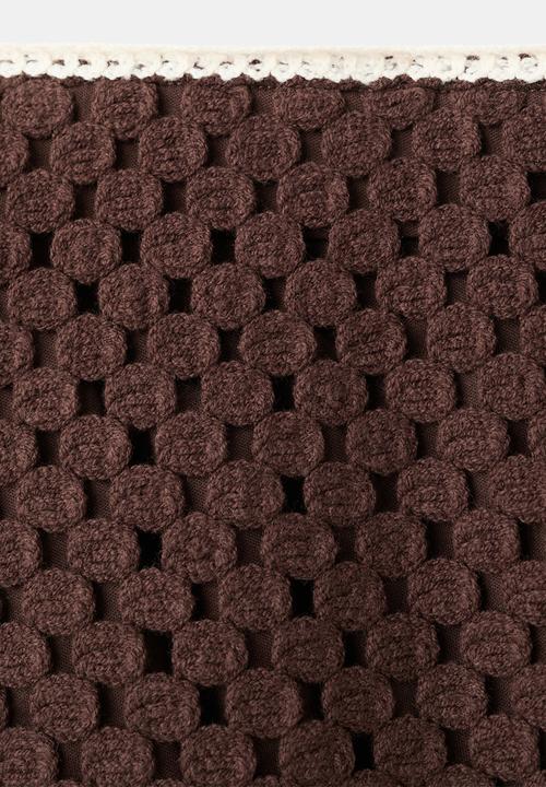 MANGO - Skirt tomi - brown