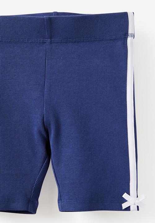Cotton On - Hailey Bike Short - Denim Navy/Bows