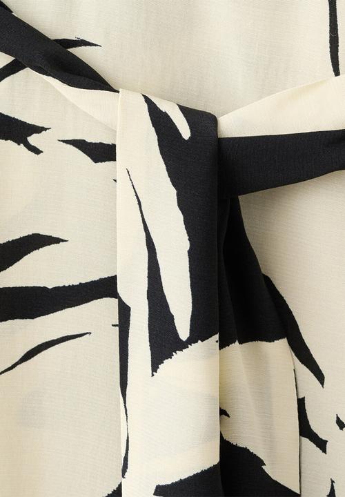MANGO - Jumpsuit palm - light beige