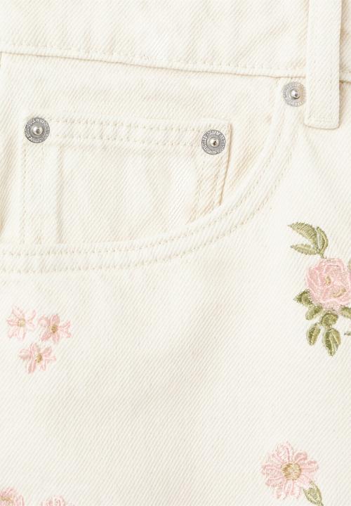 MANGO - Skirt beverly - white
