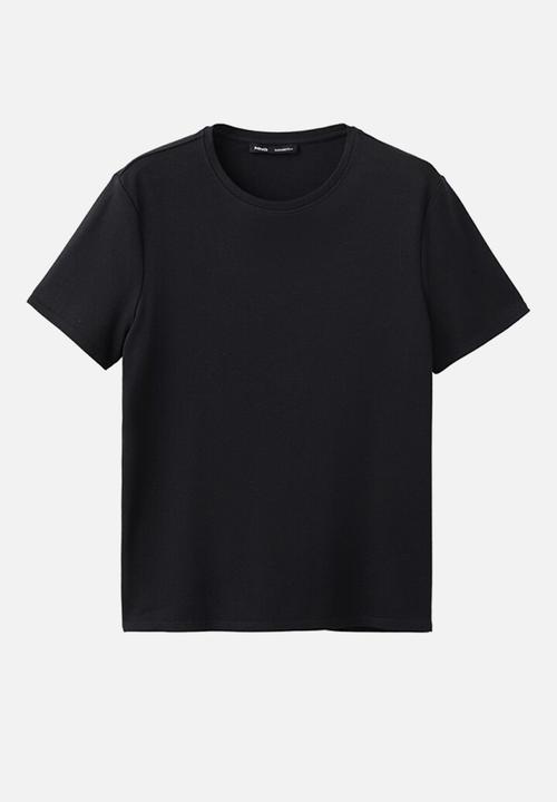 MANGO - Plus t-shirt riti - black