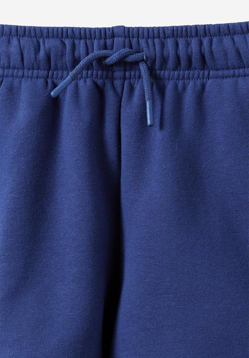 Cotton On - Sammy Fleece Short - Denim Navy