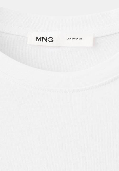MANGO - Plus t-shirt chals - white