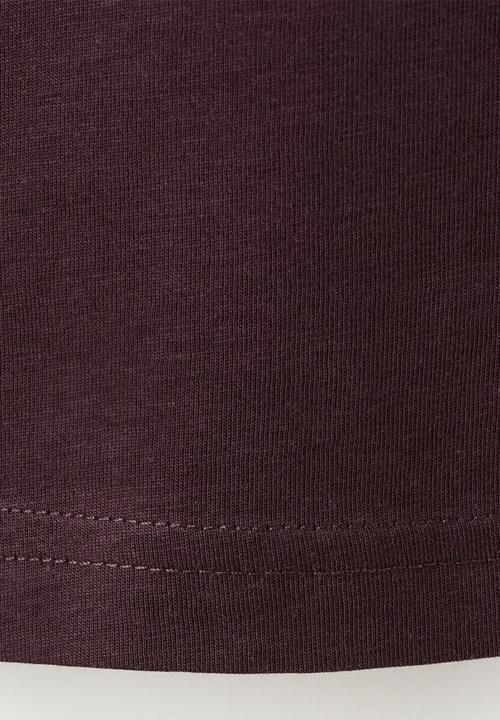 MANGO - Plus t-shirt chals - dark red