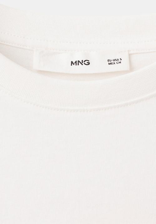 MANGO - T-shirt ilustra - orange