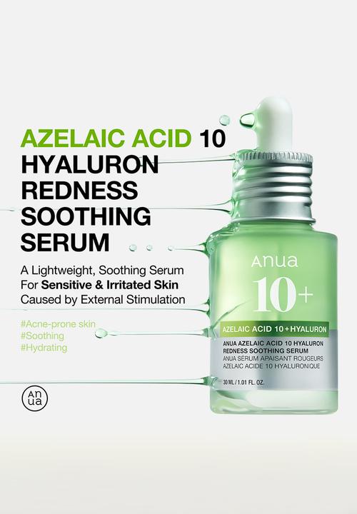 Anua - Azelaic Acid 10 Hyaluron Redness Soothing Serum