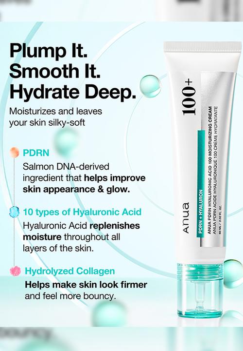 Anua - PDRN Hyaluronic Acid 100 Moisture Cream