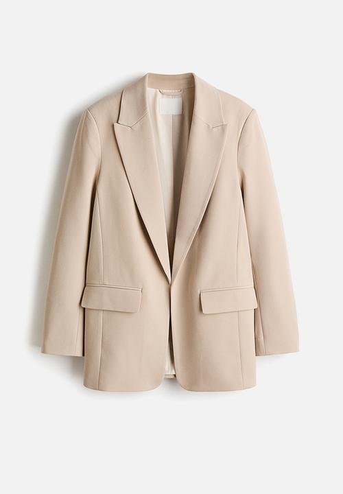 H&M - Throw-on blazer - light beige