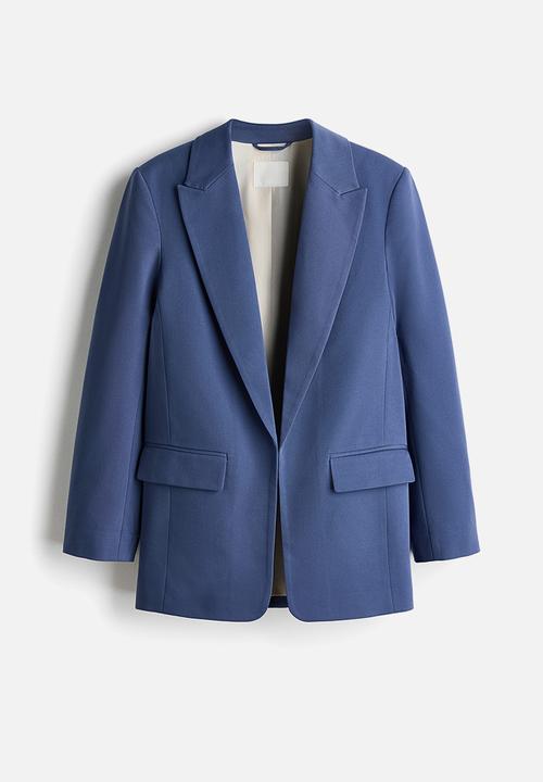 H&M - Throw-on blazer - pigeon blue