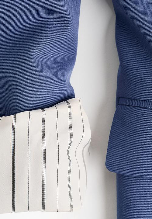 H&M - Throw-on blazer - pigeon blue