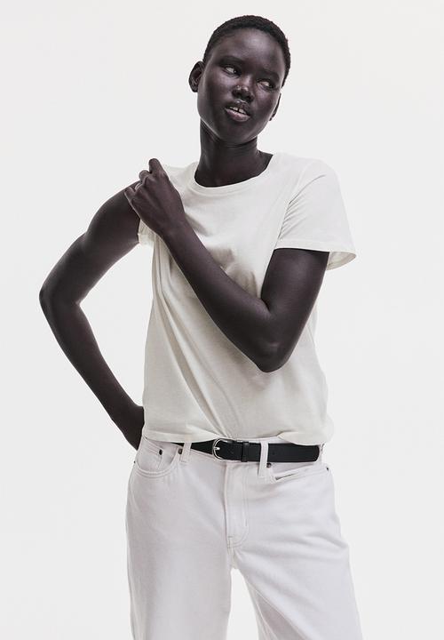 H&M - Cotton t-shirt - white