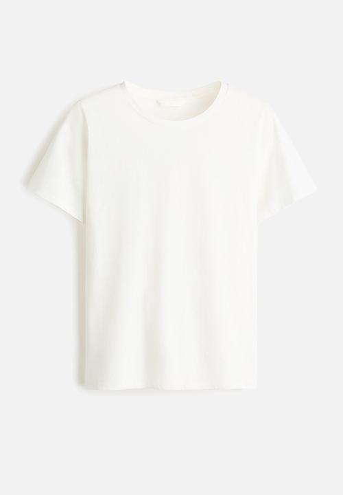 H&M - Cotton t-shirt - white